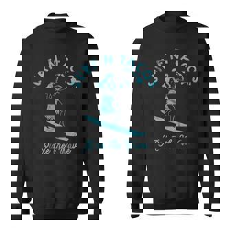 Hawaiiurf N Taco サーファー フラガール ヴィンテージスタイル スウェットシャツ - Kawaiitshirt