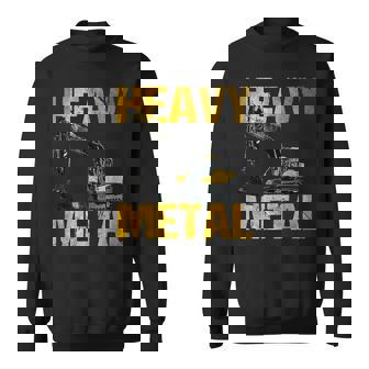 Heavy Equipment Operator Excavator Construction Backhoe スウェットシャツ - Kawaiitshirt