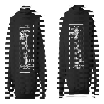 The Hermit Wizard Tarot Hermetic Occult Loner Magick Lore Sweater e - Cadeauxyz