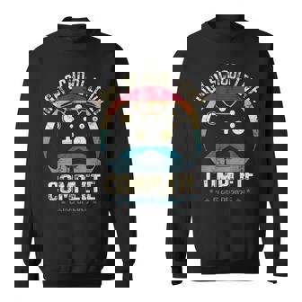 High School Level Complete Gamer Class Of 2025 Graduation Sweatshirt - Thegiftio UK