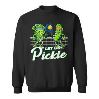 Hilarious Pickleball Swag Featuring Lettuce Pickle Players Sweatshirt - Thegiftio UK