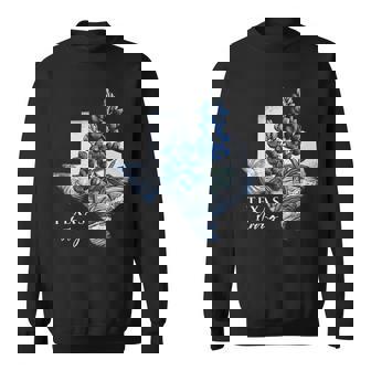 Hill Country Strong Texas Boots And Flowers Sweatshirt | Mazezy