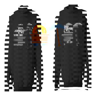 Hodl Btc モダンビットコインアート ビットコインマイニング ピクセル ビットコイン スウェットシャツ - Kawaiitshirt