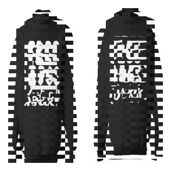 Hugs For Free Just Ask Unity Day Orange Sweatshirt | Mazezy