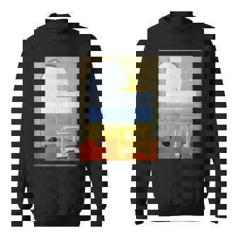 Human Condition Ii ルネ・マグリット作 シュルレアリスム スウェットシャツ - Kawaiitshirt