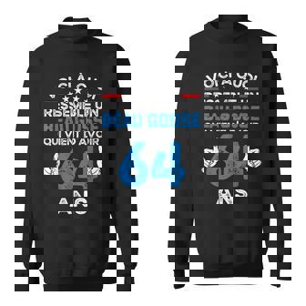 Humour Cadeau Anniversaire Beau Gosse Anniv 64 Ans Humour Sweater e - Cadeauxyz