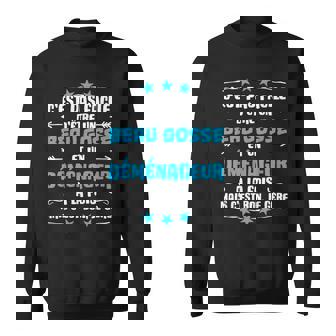 Humour Déménageur Et Beau Gosse Cadeau Métier Sweater e - Cadeauxyz