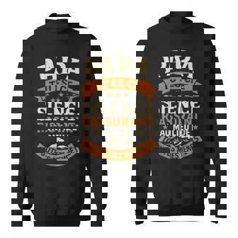Humour Fête Des Pères Papa Drôle Original Citation Homme Sweater e - Cadeauxyz