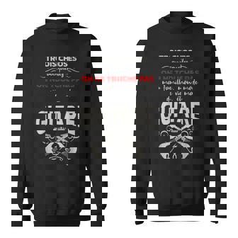 Humour Guitare Idée Cadeau Prof De Musique Guitariste Sweater e - Cadeauxyz