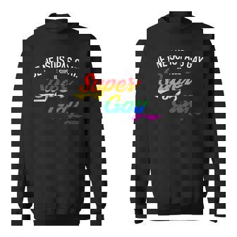 Humour Lgbt Drapeau Arc-En-Cieluper Gay Pride 2024 Sweater e - Cadeauxyz