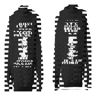 Humour Loups Animaux Laie Est Meilleure Avec Un Loup Sweater e - Cadeauxyz