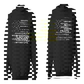 メンズ Husband Daddy Us Army Ranger Hero Flag Usa 迷彩 スウェットシャツ - Kawaiitshirt