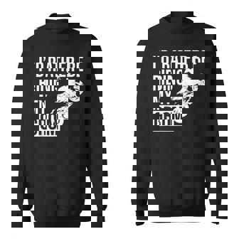 I'd Rather Be Riding My Grom スウェットシャツ - Kawaiitshirt