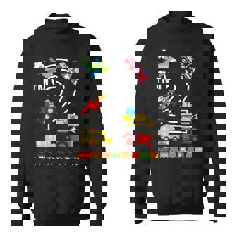 I'm 2 2歳の誕生日 トラック 乗り物 交通機関車 スウェットシャツ - Kawaiitshirt