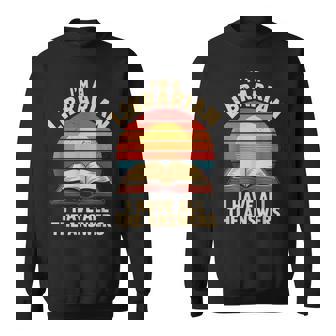 I'm A Librarian I Have The All Answers Retro Librarian スウェットシャツ - Kawaiitshirt