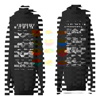 I'm Just Here For The Filipino Food トラディショナルピノイフード スウェットシャツ - Kawaiitshirt