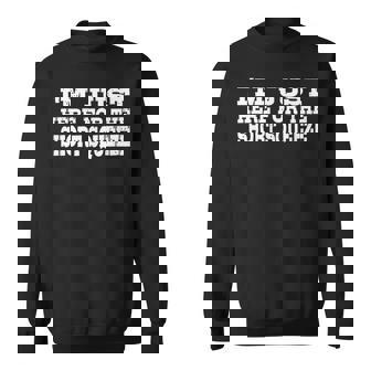 I'm Just Here For Thehortqueeze 面白い株式市場 スウェットシャツ - Kawaiitshirt