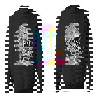 Ice Cream Drip Football Stuff Boys Qb Rb Lineman Wr Drippy Sweatshirt - Thegiftio UK