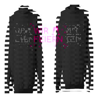 Ich Heirate Wir Feiern I Partnerdesign Bride Jga Sweatshirt - Seseable