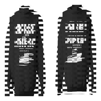 Ich Liebe Es Wenn Meine Frau Mich Boot Fahren Lässt Kapitän Sweatshirt - Geschenkecke