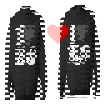 Ich Liebe Heart-H2o-Wasser Sweatshirt - Geschenkecke