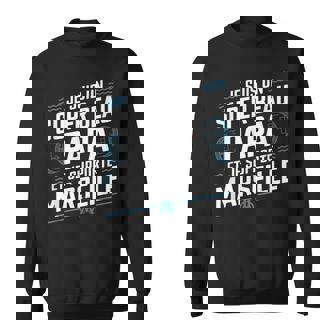 Idée Cadeau Beau Papaupporter De Marseille Football Humour Sweater e - Cadeauxyz