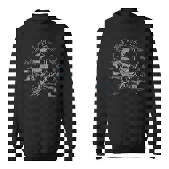 I'll Be Garage Mechanic Dad Joke Handyman Grandpa Fun Sweatshirt | Mazezy