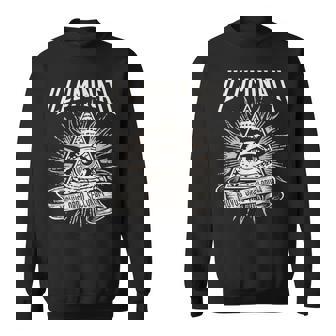 Illuminati New World Order イルミナティ新世界秩序デザイン、プロビデンスの目 スウェットシャツ - Kawaiitshirt