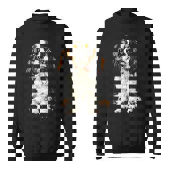 Illustration De Chien Cavalier King Charlespaniel Sweater e - Cadeauxyz
