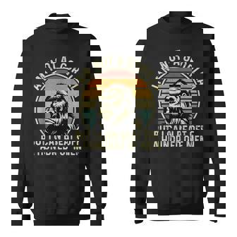 I’M Not A Gorilla But I Can Beat Off Fathers Day Gorilla Sweatshirt - Monsterry