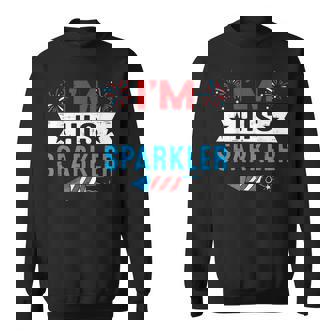 I'm His Sparkler His And Her 4Th Of July Matching Couples Sweatshirt - Thegiftio UK