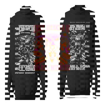 Inappropriate Easily Distracted By Small Dachshund Sweatshirt - Monsterry