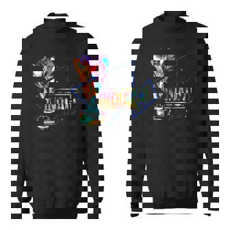 Indiaca キックバックゲームハンドシャトルコック スウェットシャツ - Kawaiitshirt