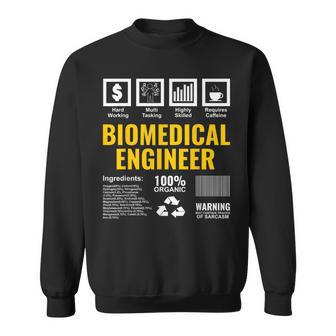 Ingeniero Biomédico Datos Etiqueta Ingeniería Biomédica Camisa de entrenamiento - Regaloses