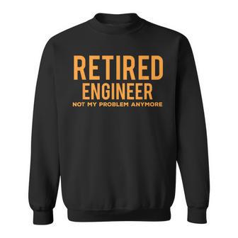 Ingeniero Jubilado No Mi Problema Más Divertido Cotizaci Camisa de entrenamiento - Regaloses