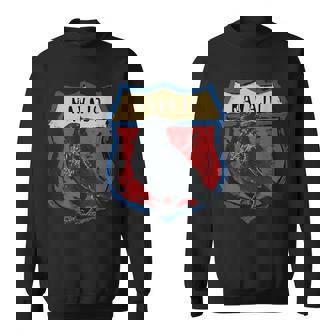 Insignia Interestatal Del Cuervo De La Tribu India Americana Navajo Camisa de entrenamiento - Regaloses