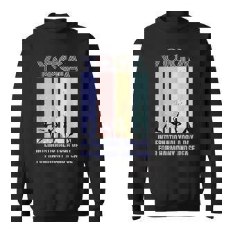 International Yoga Day For Harmony And Peace スウェットシャツ - Kawaiitshirt