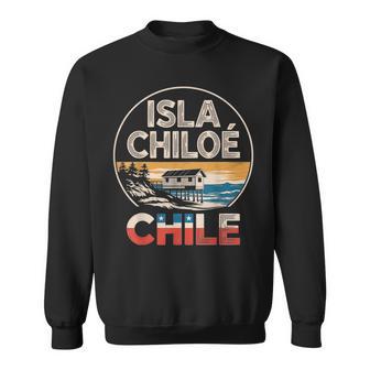 Isla Chiloé Chileista Panorámica Del Atardecer Camisa de entrenamiento - Regaloses