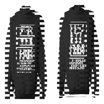 It's A Dod Thing You Wouldn't Understand First Name Nickname スウェットシャツ - Kawaiitshirt