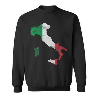 Italia Prideintage Estilo Retro Italia Bandera Italiana Camisa de entrenamiento - Regaloses