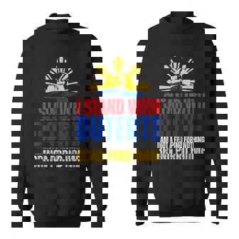 Itand With Digong Duterte Prrd Du30 フィリピン国旗 スウェットシャツ - Kawaiitshirt