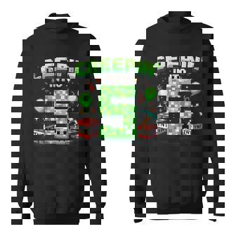 It's My 5Th Birthday Boy Gamer Creepin’ Into 5 Gamer Pixel Sweatshirt | Mazezy