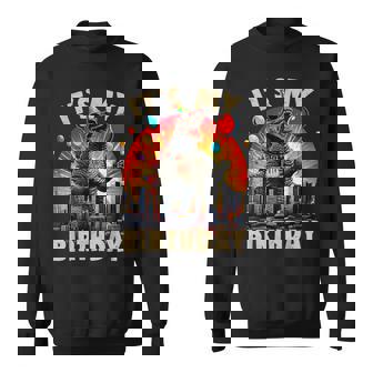 It's My Birthday Kaiju Birthday Party Japan Monster Sweatshirt | Mazezy