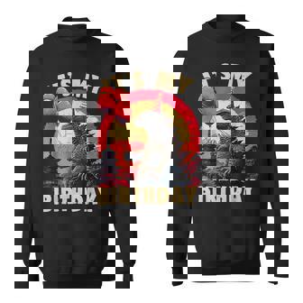 It's My Birthday Kaiju Birthday Party Japan Monster Sweatshirt - Monsterry