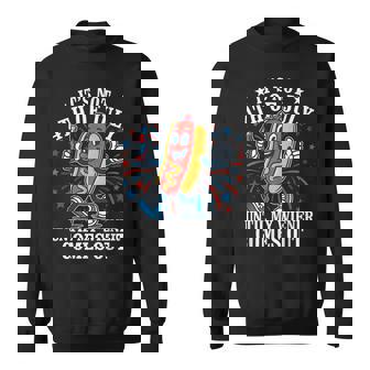 Its Not 4Th Of July Until My Weiner Comes Out Fourth July Sweatshirt | Mazezy