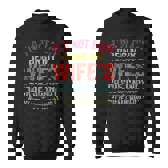 Its Not Easy Being My Wife's Cruise Candy Cruise Sweatshirt | Seseable FR