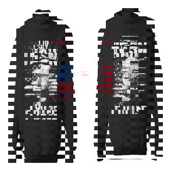 It's Only Treason If You Lose George Washington 4Th Of July Sweatshirt - Thegiftio