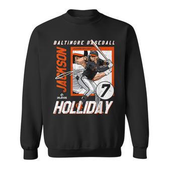 Jackson Holiday Baltimore Baseball Players Mlbjho204m Sweatshirt - Thegiftio UK