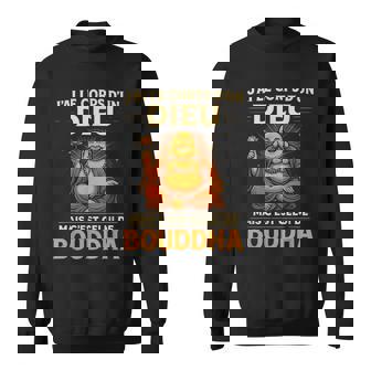 J'ai Le Corps D'un Dieu Mais C'est Celui De Bouddha Sweater e - Cadeauxyz