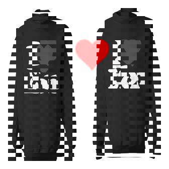 J'aime Heart Elon En Caroline Du Nord Sweater e - Cadeauxyz